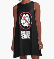 Head Injury Concussion Get Well Soon Gift A-Line Dress