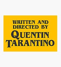 Tarantino Photographic Print