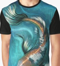 Rippled Koi Graphic T-Shirt