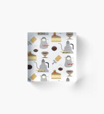 Its Time For Coffee Acrylic Block