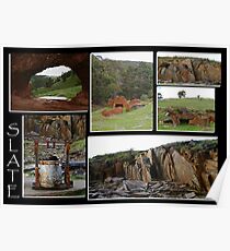 Willunga Slate History Poster