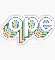 Rainbow Ope Sticker