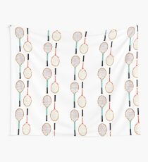 Vintage Tennisschläger Wandbehang