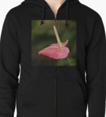 Anthurium Zipped Hoodie