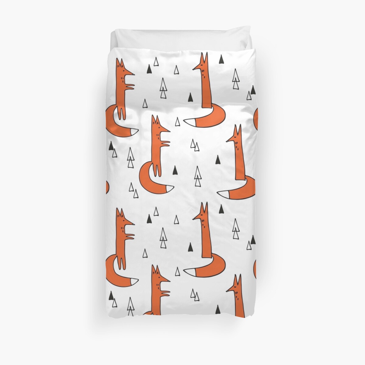"Foxes" Duvet Covers by Gelena Redbubble