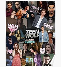 Teen Wolf Collage 2 Poster