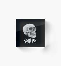Goth Boi Acrylic Block