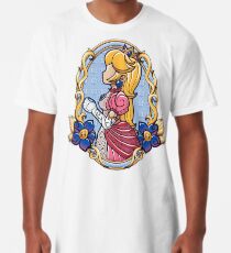 Camiseta larga Melocotón