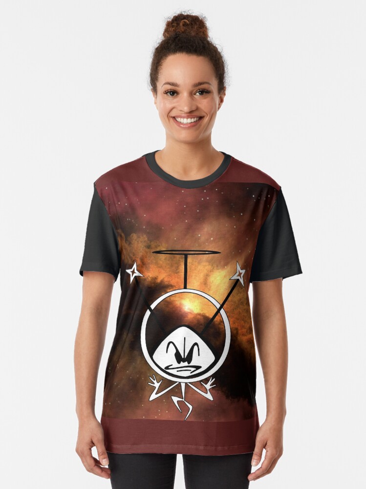 Alternate view of Colonel Bleep in the Cosmos ! Graphic T-Shirt