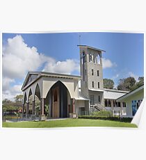 Roman Catholic Church in Quepos Poster