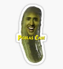 Picolas Cage Sticker