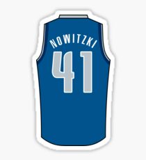 Dirk Nowitzki Jersey Sticker