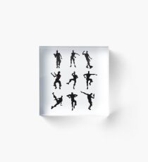 Dance Fortnite Dance Acrylic Block