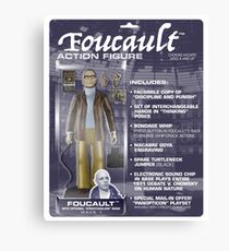 Foucault Action Figure Canvas Print