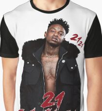 21 SAVAGE - 21 21 Graphic T-Shirt