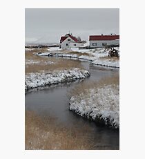 A river runs through it Photographic Print