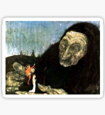 Troll Gumma - John Bauer Sticker