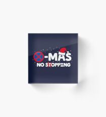 X-MAS Acrylic Block