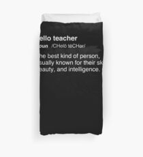 Cello Teacher / Cello Lessons Instructor Duvet Cover
