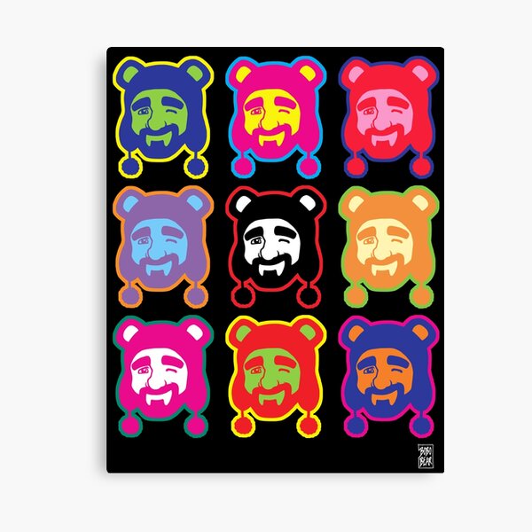 ADAM LIKES POP ART Canvas Print