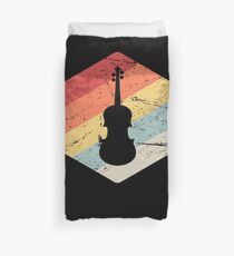 Retro Cello Teacher / Cello Lessons Gift Duvet Cover