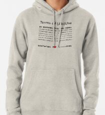 Begriffe der (Ab) Verwendung Hoodie