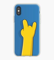 Simpsons Hand - Rock 2 iPhone Case