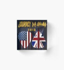 JOURNEY BAND TOUR 2018 FAI Acrylic Block