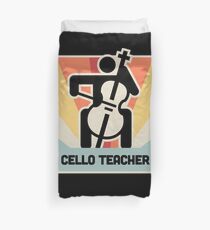 Cello Teacher / Cello Lessons Instructor Duvet Cover