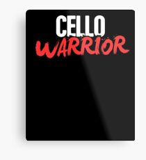 Cello Teacher / Cello Lessons Instructor Gift Metal Print