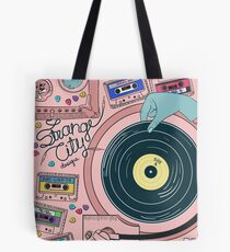 Bolsa de tela Ciudad extraña
