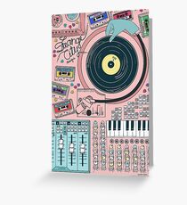 Strange City Greeting Card