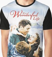 It's a Wonderful Life scene Graphic T-Shirt
