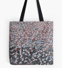 A Carpet of Flamingoes - Arusha National Park Tanzania Tote Bag
