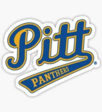 Retro Pitt Logo Sticker