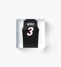 Dwayne Wade Jersey Acrylic Block