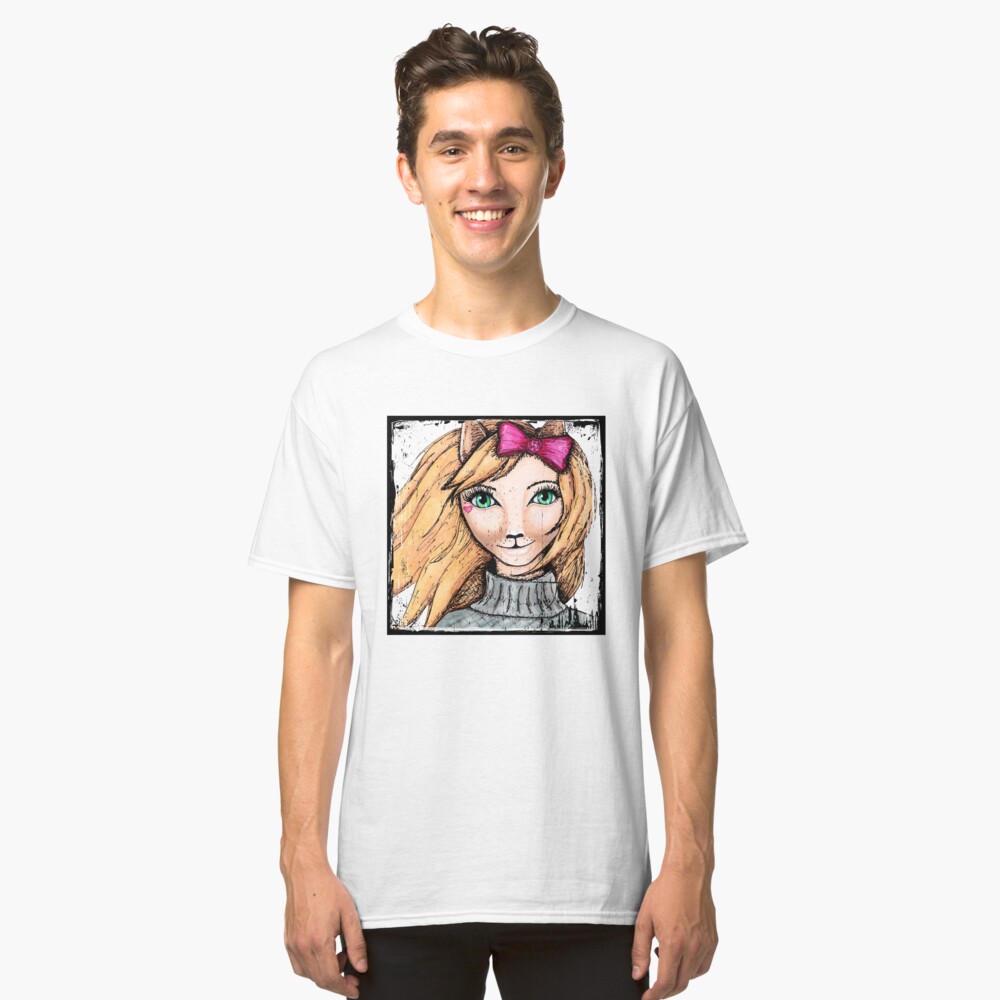 Cat Girl Classic T-Shirt