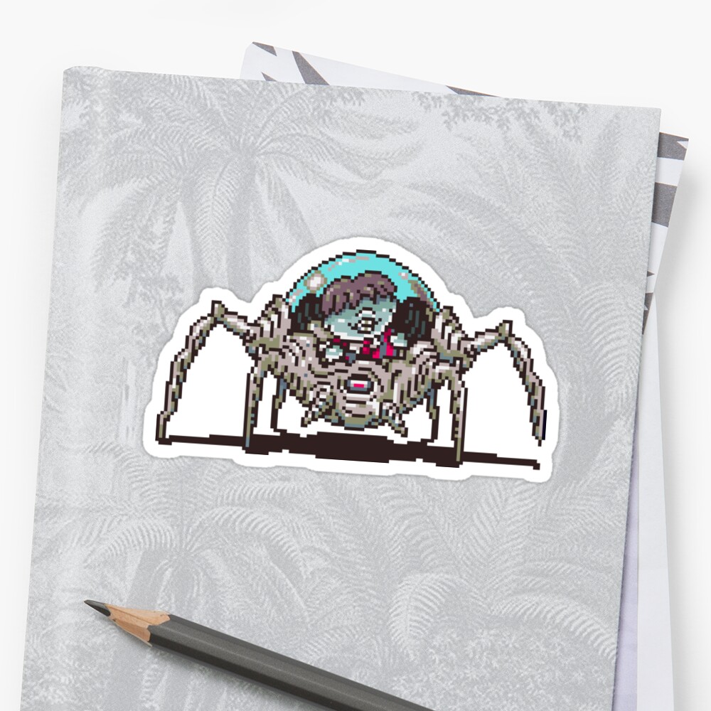 Earthbound Mother 2 ギーグの逆襲 Heavily Armed Pokey Minch ポーキー・ミンチ Sticker By Wolfelectric Redbubble 3466