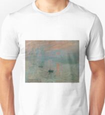 Claude Monet Mer Ocean Painting France Art Unisex T-Shirt