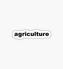 agriculture Sticker