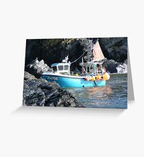 catch of the day Greeting Card