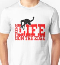 Hochspringer Hochsprung Stabhochsprung Geschenk Unisex T-Shirt
