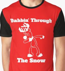 Rudolf Dabbin Through The Snow Graphic T-Shirt