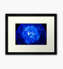 Ice Ice Bubble Glass Framed Print
