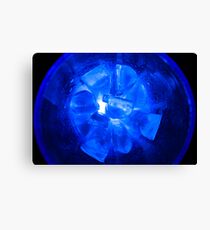 Ice Ice Bubble Glass Canvas Print