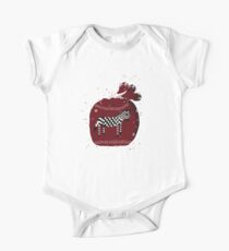 Knitted zebra beanie One Piece - Short Sleeve