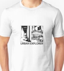 Urban Explorer Comic Effect Unisex T-Shirt
