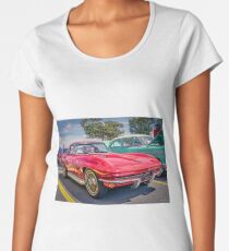 1966 Corvette Sting Ray C2 convertible Women's Premium T-Shirt