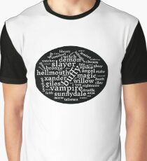 Buffy the Vampire Slayer word scramble Graphic T-Shirt