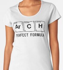Periodic Table Arch Perfect Formula Women's Premium T-Shirt